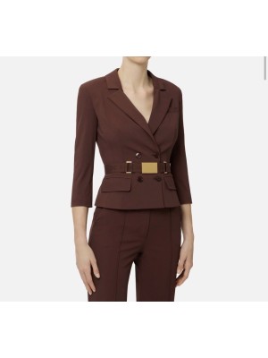 Giacca Elisabetta Franchi -Giacca con cintura